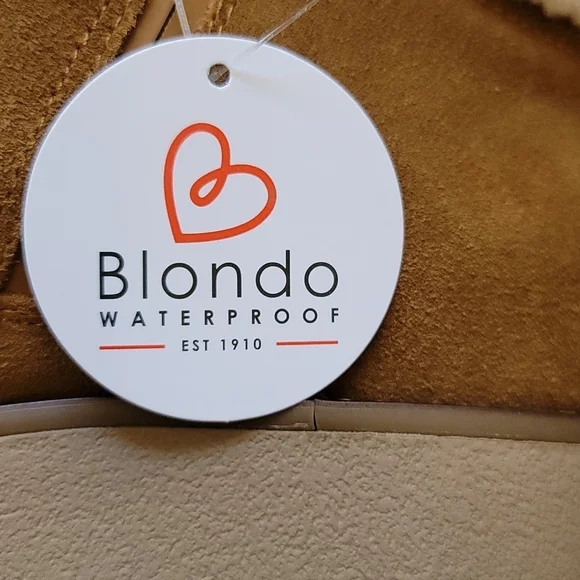 BLONDO Devin Camel Suede Waterproof Bootie - Picture 12 of 14